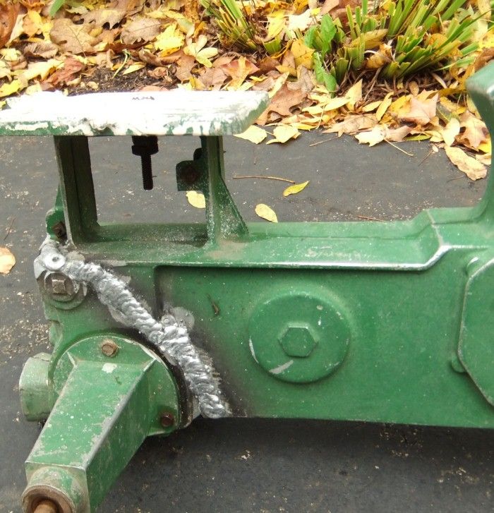 Vintage John Deere Pedal Tractor ESKA Large 60 Late Version Round Hub 4